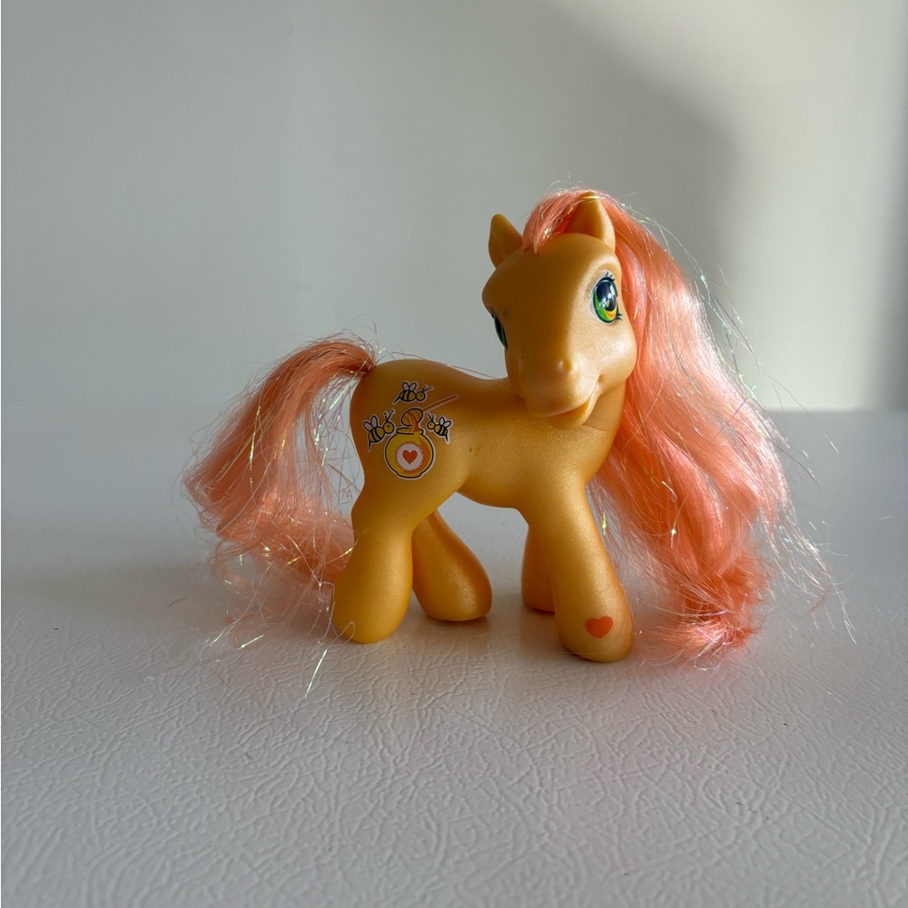 2002 My Little Pony G3 Bumblesweet Honey Bees Glitter Hair